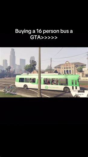 These crew meets getting too big 🤣🤣‼️ had to grab a bus 😂😂 #gta | gta 5