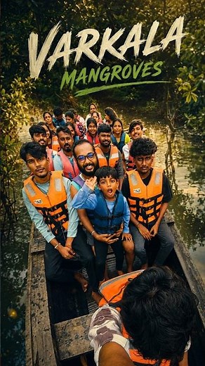 Mangrove Kayaking in Varkala Kerala 🌴 | Best Things to Do in Varkala | Kerala Travel Vlog