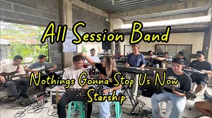 13K views · 325 reactions | Nothing’s Gonna Stop Us Now - cover by Anthony Uy and Adelle Yu with the All Session Band.❤️ | Anthony Uy | Facebook