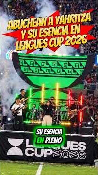 Abuchean a Yahritza y su esencia en League Cup 2026! #leaguecup #yahritzaysuesencia