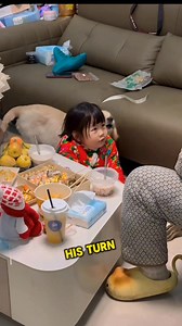 This little girl teached her dog how to bark | Laugh And think