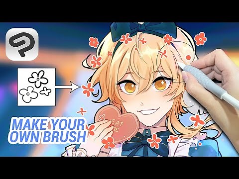 TUTORIAL ✦ How to Make a Brush in Clip Studio Paint