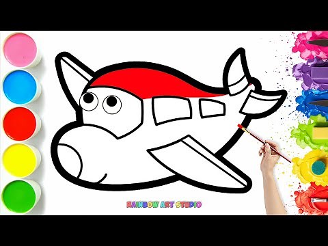 ✈️☁️ How To Draw a Cool Airplane | Easy Step By Step Tutorial #61
