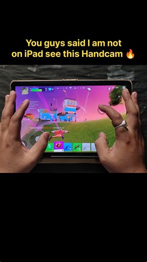 You Guy's Said I Am Not On iPad See This Fortnite Handcam 2026