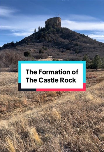 The Castle Rock is an iconic Colorado landmark located off of I-25! Formed around 35 million years ago, from ancient volcanic deposits, the Castle Rock is now the key landmark of the city with the same name! Next time you’re in Castle Rock, Colorado, take a moment to appreciate the history of the formation! #coloradohikes #coloradohiking #coloradotrails #coloradomountains #explorecolorado