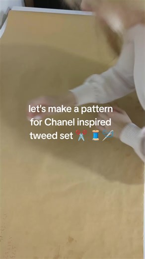 Chanel Inspired Tweed Set Pattern Tutorial
