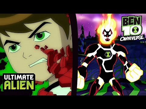 Ben 10 Omniverse: Heatblast Transformation with Ultimate Alien Sequence - (HD)