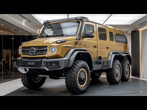 The 2025 Mercedes-Benz Unimog 6x6: Luxury Meets Extreme Terrain
