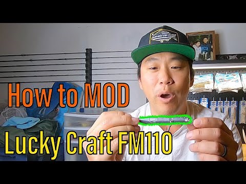REVEALED How to Mod Lucky Craft Flash Minnow 110 + BONUS Legal Sand Bass