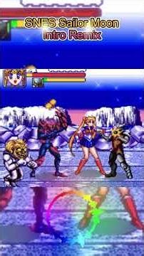 SNES Sailor Moon R Intro Remix Sailor Moon Intro Song Remix Theme #snesmusic Super Nintendo Sailor