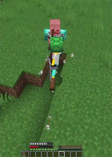 Minecraft vs Animation (MONTAGEM HIKARI) #minecraft #shorts