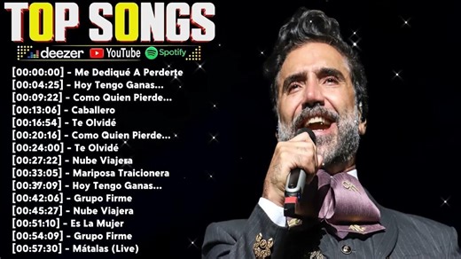 Full Album Alejandro Fernández – Top 20 Rancheras y Baladas Inolvidables