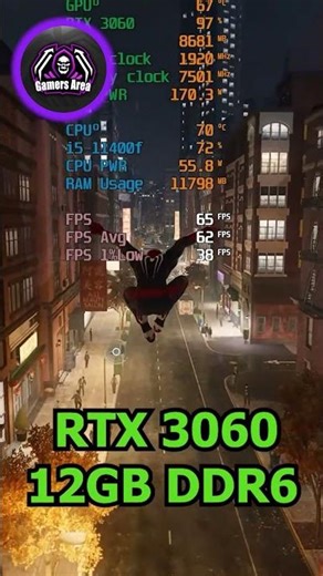تجربة كارت RTX 3060