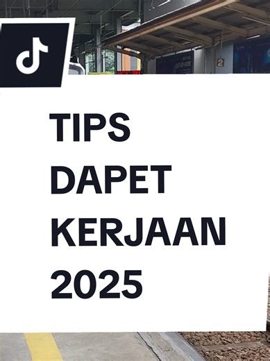 Tips dapet kerjaan 2025 : ✅️ Rapihin CV ✅️ Latihan Interview ✅️ Rapihin Linkedin ✅️ Orang dalem ✅️ Orang dalem ✅️ Orang dalem Komen tips lainnya! Thanks later... #tipsinterview #interviewtips #interviewkerja #interviewuser #interview #cvatsgratis #cvatsfriendly #cvats #interviewhrd