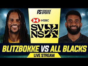 BLITZBOKKE vs ALL BLACKS LIVE! | South Africa vs New Zealand Live Commentary & Watchalong | Rugby 7s