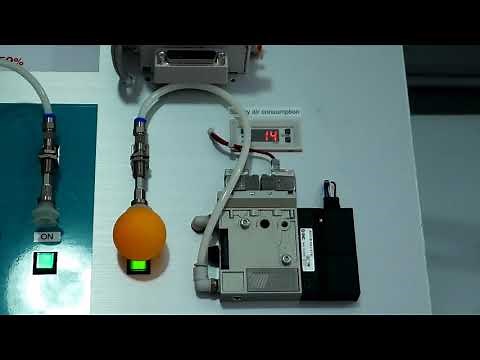 ZK2 Vacuum Ejector with Energy Savings function from SMC #TableTalk