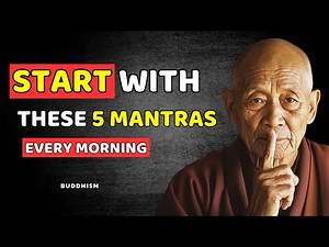 START with these 5 MANTRAS every MORNING | Buddhist Teachings