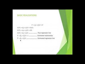 Lecture 4 (1) - OLS Estimation and Derivation