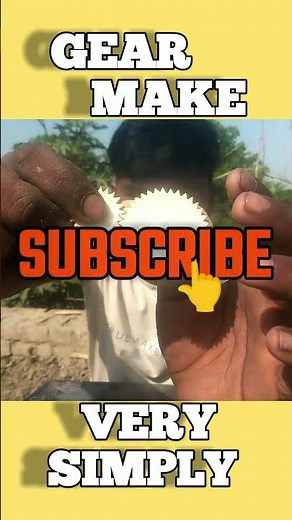अब gears खरीदे ना बनाएं|| how to make gear