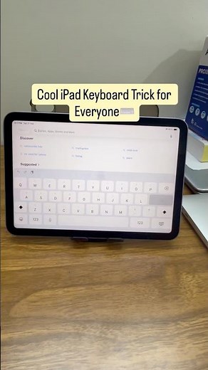 iPad Keyboard Trick you MUST Try! #ipadtips