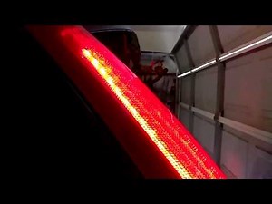 Volvo XC90 LED rear upper light bar mod
