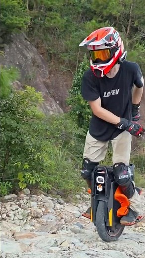 Off-road testing with the Inmotion P6 🤘🏻❤️‍🔥 #euc #Inmotionp6 #electricunicycle #highperformance