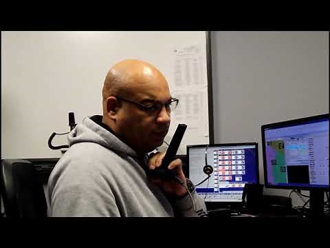 Trenton Police fire dispatcher gets house fire call