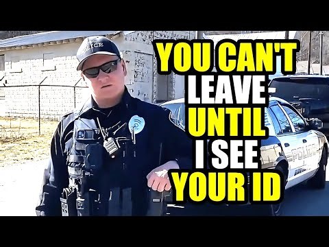Cop Gets Outsmarted By Man Who Knew His Rights! ID Refusal/First Amendment