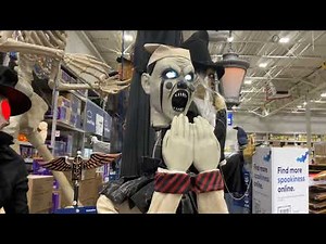 Pop-up clown head animatronic
