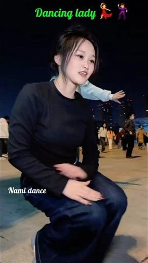 lady dancing street💫💫💫#dance #music #ytshorts