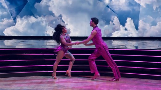 Jordan Chiles and pro Ezra Sosa perform a Jive to “Raspberry Beret” by Prince & The Revolution. #PrinceNight #DWTS | Dancing with the Stars