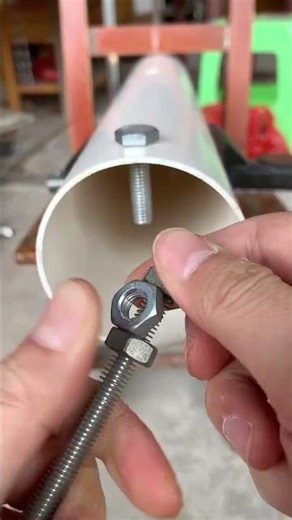 Repair Damaged Threads in Seconds – Smart Nut Trick 🔧" #shortsfeed