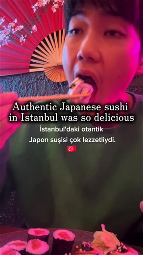 Istanbul'da Lezzetli Japon Sushi Deneyimi