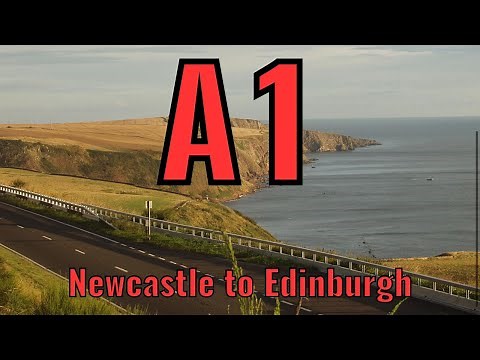 A1 Newcastle to Edinburgh 2020 version