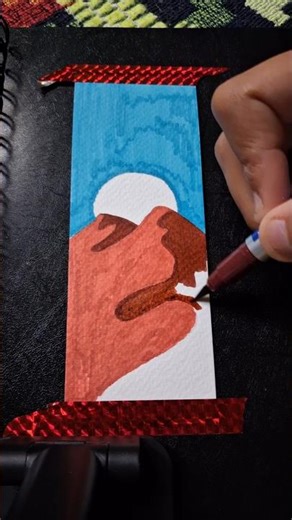 Easy Bookmark #easyeasyarts #art #diy #newmusic #shorts