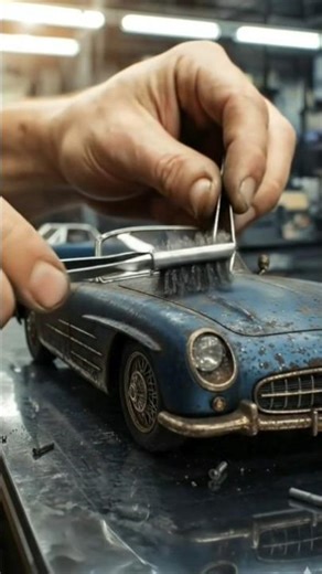 From Rust to Perfect ✨️ Mini Car Restoration | Shortvideo