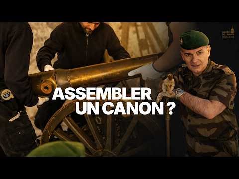 How to (dis)assemble a 19th-century cannon?!