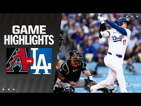 D-backs vs. Dodgers Game Highlights (5/22/24) | MLB Highlights