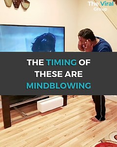 Honestly, this guys timing is nothing short of perfection! | The Viral Group