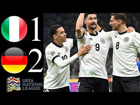 Italy vs Germany 1-2 | Italien - Deutschland UEFA Nations League | Highlights & Goals