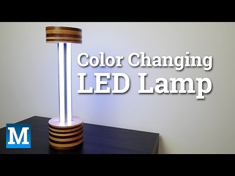 How to Make a Color Changing LED Lamp