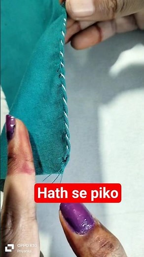 Piko Tricks: piko without machine #sewing hacks