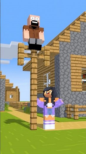 Hide and Seek Aphmau Noob vs 4 Friends - Minecraft Animation #shorts