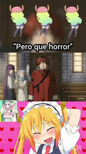 #anime #animemoments #animemoments #otakus #kobayashidragonmaid #kobayashi #frierenanime #frieren