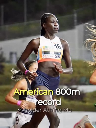 3K views · 34 reactions | American 800m record holder Athing Mu-Nikolayev surprised many by stepping up to a much longer distance at the 65th Mt. SAC Relays. Making her return to competition for the first time since last summer’s U.S. Olympic Trials in Eugene, Mu-Nikolayev lined up in the women’s elite race on Friday night at Hilmer Lodge Stadium—but didn’t finish, stepping off the track after covering roughly three-fifths of the distance. | trackalerts | Facebook