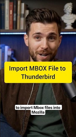 Import MBOX to Thunderbird Quickly| One Stop Solution #shortfeed #shorts #trending