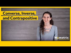 Converse, Inverse, and Contrapositive