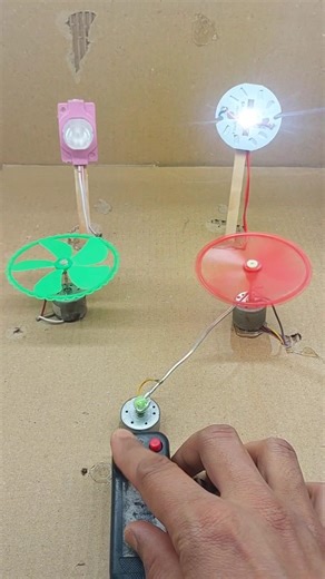 “Automatic Fan Using Motion Sensor | Crazy DIY Experiment!”