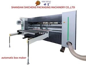 [Hot Item] Auto Box Maker /Carton Box Making Machine