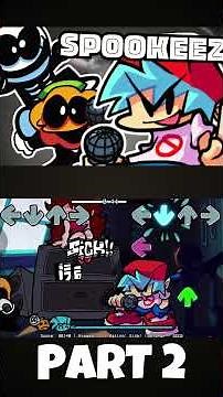 FNF - Spookeez Remix [PART 2] [Mike Geno] (FNF MOD) #shorts